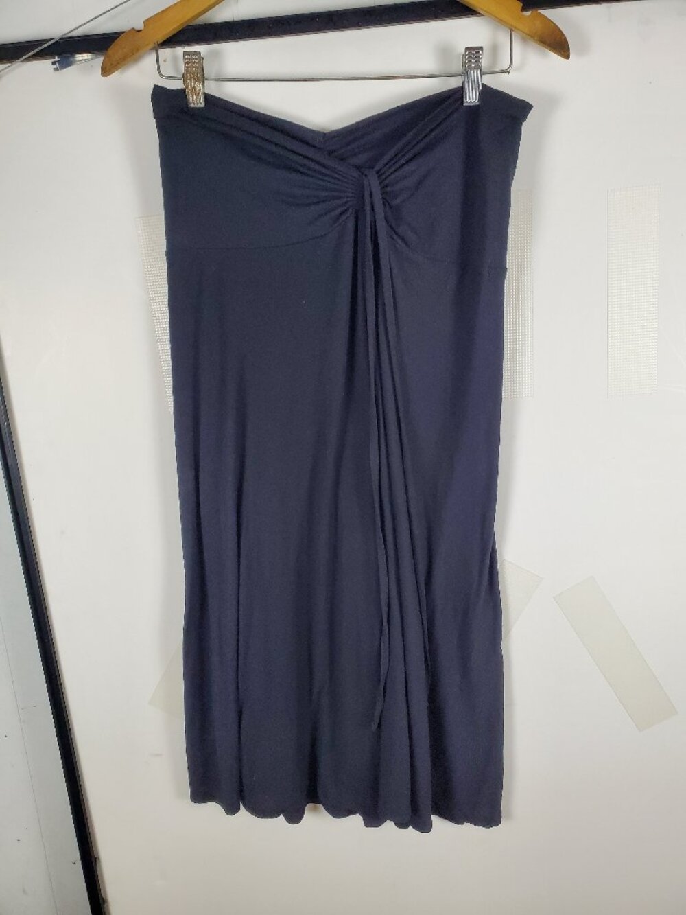 Alpine Design Black Halter or Strapless Casual Midi Dress Women Sz M